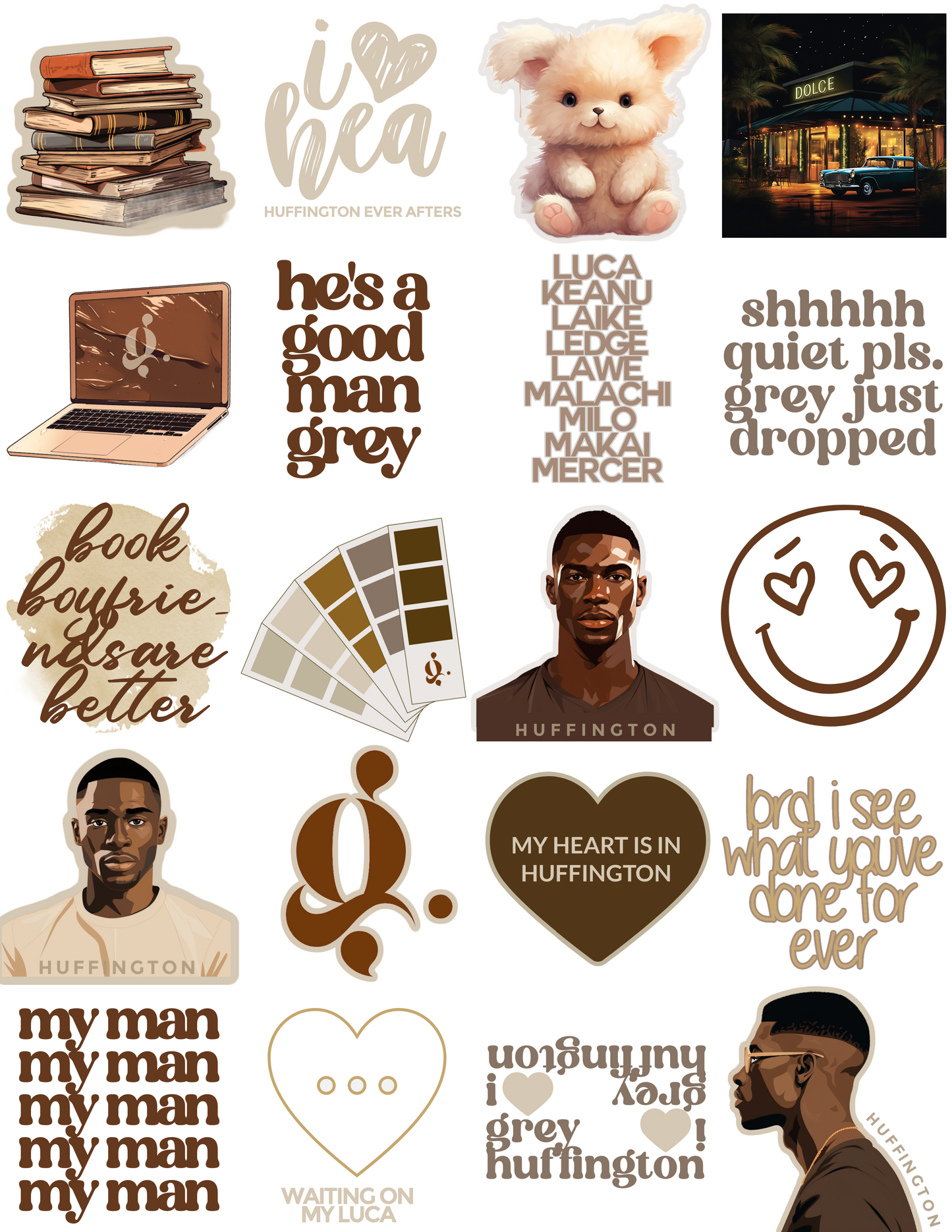 Huffington Sticker Collections