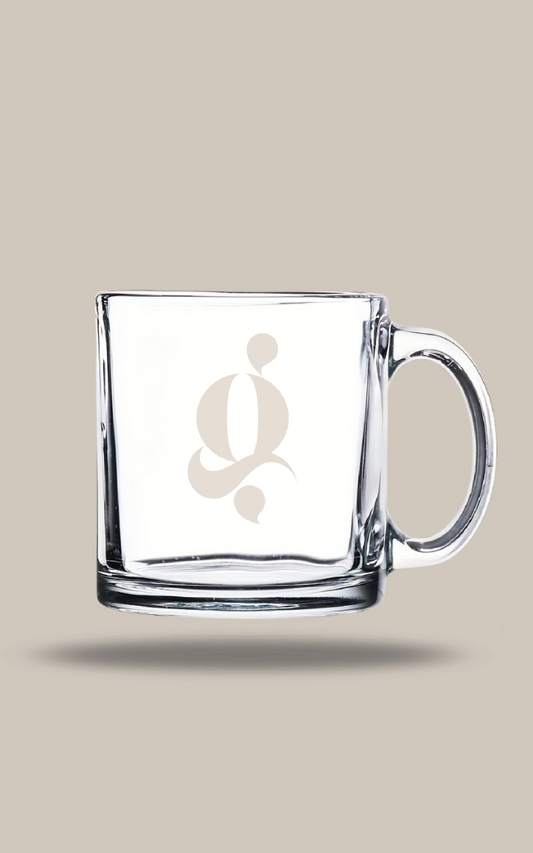 G 13oz Clear Mug
